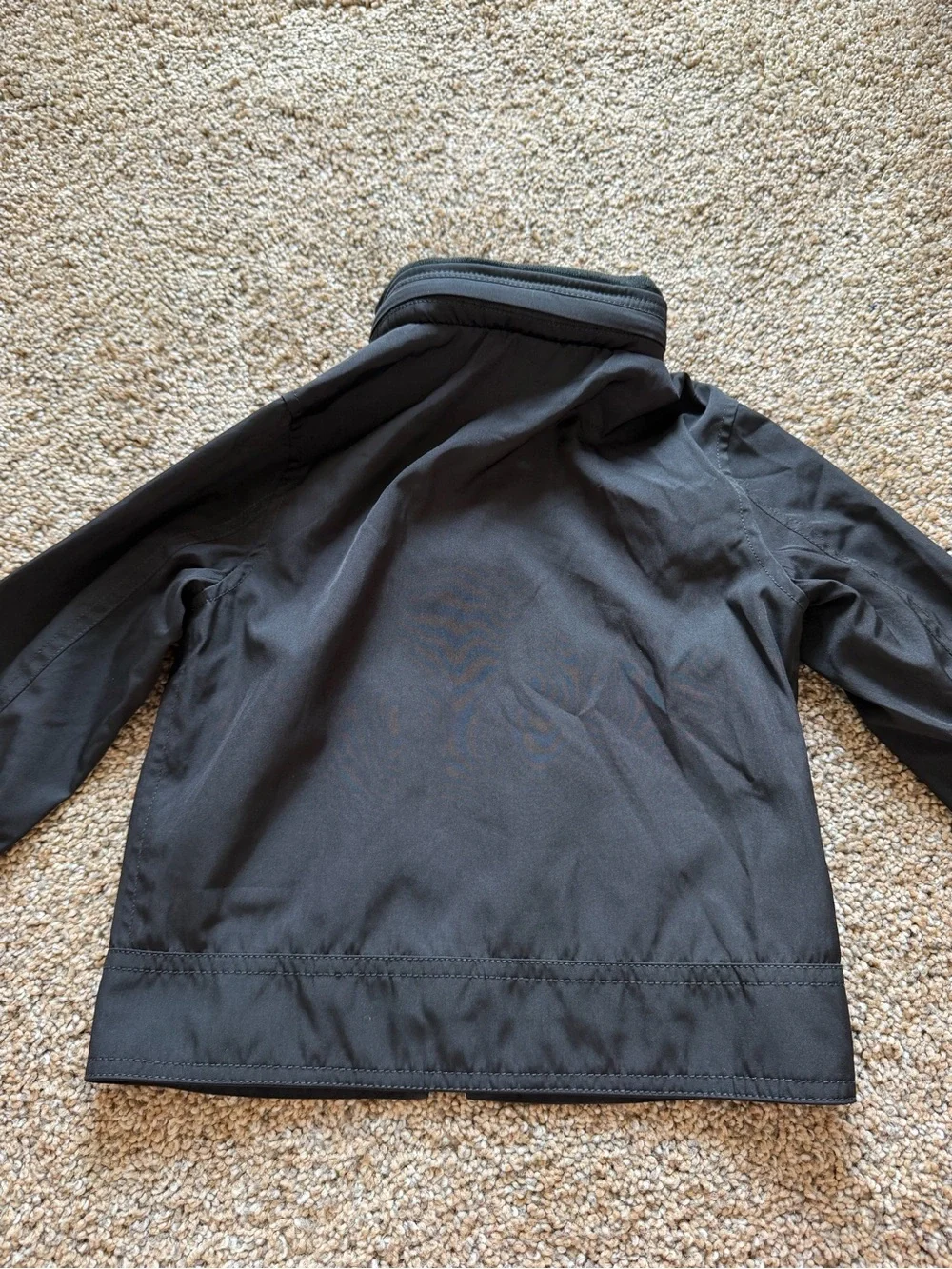 POLO RALPH LAUREN Navy Full-Zip Lightweight Rain Jacket with Zip Out Hood